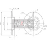 MAXGEAR Bremsscheibe