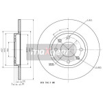 MAXGEAR Bremsscheibe