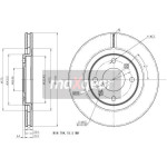 MAXGEAR Bremsscheibe