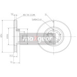 MAXGEAR Bremsscheibe