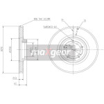 MAXGEAR Bremsscheibe