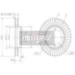 MAXGEAR Bremsscheibe