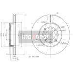 MAXGEAR Bremsscheibe