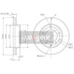 MAXGEAR Bremsscheibe
