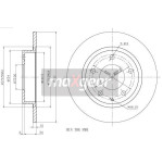 MAXGEAR Bremsscheibe