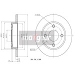 MAXGEAR Bremsscheibe