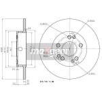 MAXGEAR Bremsscheibe