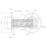 MAXGEAR Bremsscheibe