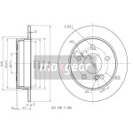 MAXGEAR Bremsscheibe