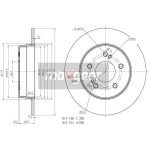 MAXGEAR Bremsscheibe