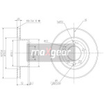 MAXGEAR Bremsscheibe