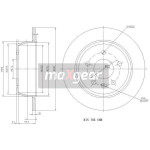 MAXGEAR Bremsscheibe