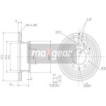 MAXGEAR Bremsscheibe