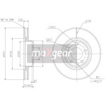 MAXGEAR Bremsscheibe