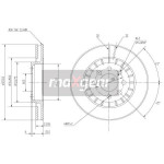 MAXGEAR Bremsscheibe