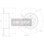 MAXGEAR Bremsscheibe