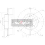 MAXGEAR Bremsscheibe