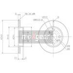 MAXGEAR Bremsscheibe
