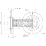 MAXGEAR Bremsscheibe