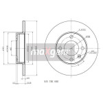MAXGEAR Bremsscheibe