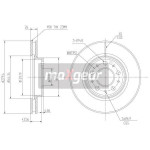 MAXGEAR Bremsscheibe
