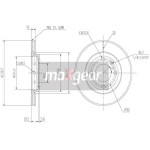 MAXGEAR Bremsscheibe