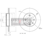 MAXGEAR Bremsscheibe