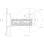 MAXGEAR Bremsscheibe