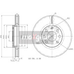MAXGEAR Bremsscheibe