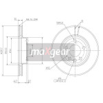 MAXGEAR Bremsscheibe