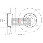 MAXGEAR Bremsscheibe