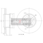 MAXGEAR Bremsscheibe