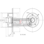MAXGEAR Bremsscheibe