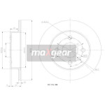 MAXGEAR Bremsscheibe