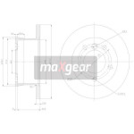 MAXGEAR Bremsscheibe