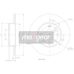 MAXGEAR Bremsscheibe