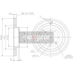 MAXGEAR Bremsscheibe
