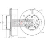 MAXGEAR Bremsscheibe