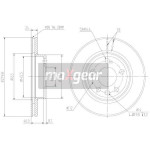 MAXGEAR Bremsscheibe
