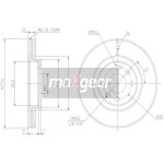 MAXGEAR Bremsscheibe