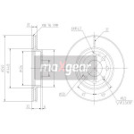 MAXGEAR Bremsscheibe