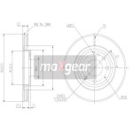 MAXGEAR Bremsscheibe