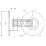 MAXGEAR Bremsscheibe