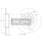 MAXGEAR Bremsscheibe
