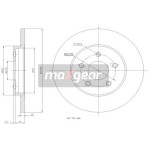 MAXGEAR Bremsscheibe