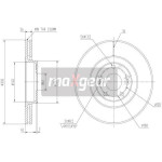 MAXGEAR Bremsscheibe