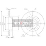 MAXGEAR Bremsscheibe