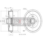 MAXGEAR Bremstrommel
