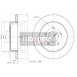 MAXGEAR Bremsscheibe