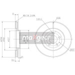 MAXGEAR Bremsscheibe